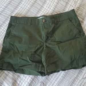 Green shorts